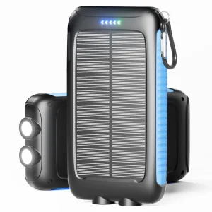 Reusable Solar Power Bank Dual USB Charger