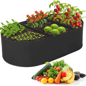 Fabric Raised Garden Bed Planter Bags