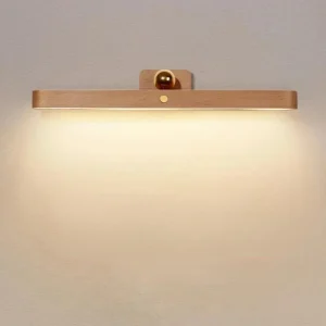 Adjustable Wooden LED Cordless Night Light