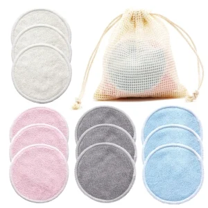 Reusable Bamboo Makeup Remover Pads – Eco-Friendly