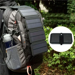 Eco-Friendly Portable Solar Power Bank Charger