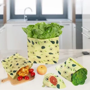 Reusable Organic Beeswax Food Wraps
