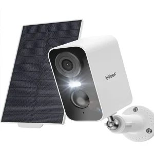 ieGeek Solar WiFi Security Camera with AI Detection