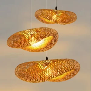 Bamboo Handwoven Pendant Light Ceiling Lamp