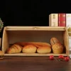 Bamboo Bread Box with Leakproof Lid